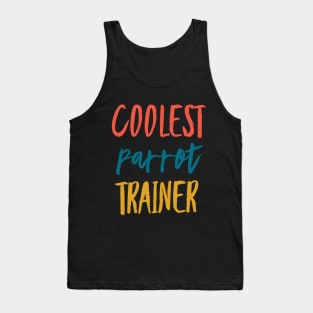 Coolest Parrot Trainer Tank Top